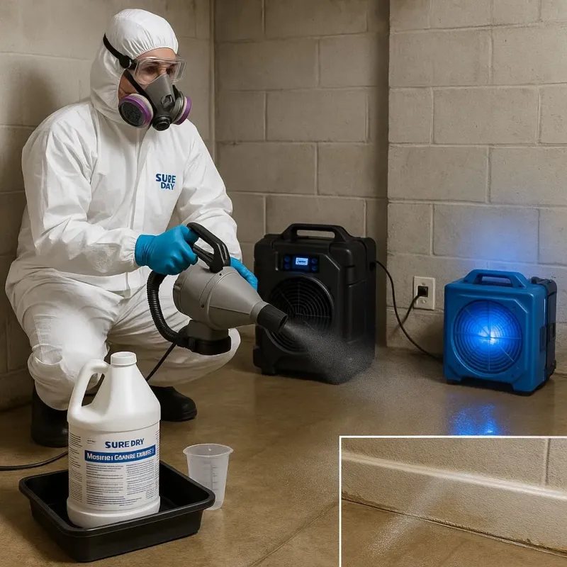 Sanitization and Odor Removal process in Seminole, OK